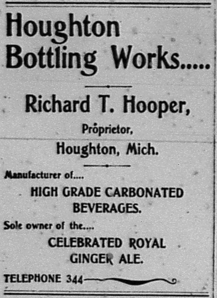Newspaper ad - <i>Hancock Evening Journal</i>, 03 Jul 1901